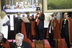 Desinare con Leonardo al Tettuccio il 29 11 2019 - Insignito allo Pepi dell'onorificenza